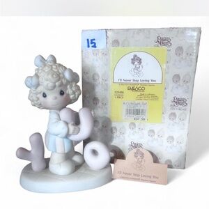 Precious Moments I'll Never Stop Loving You Figurine - in excellent condition